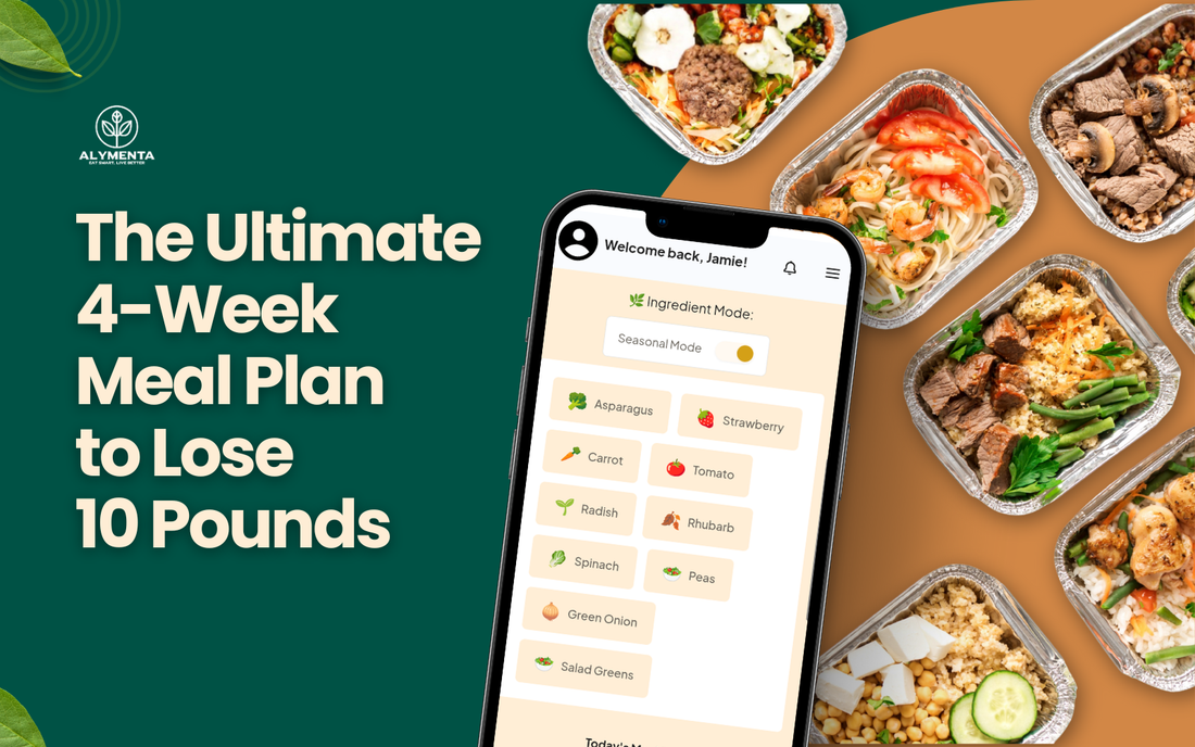 The Ultimate 4-Week Meal Plan to Lose 10 Pounds